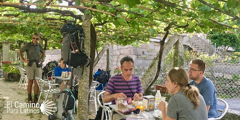 La mochila del Camino de Santiago