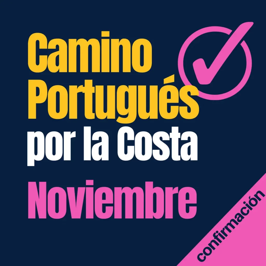 Confirmacion noviembre camino portugues