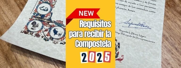 nuevos Requisitos para recibir la Compostela 2025