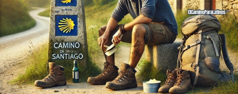 Cómo limpiar el calzado en el Camino de Santiago y alargar su vida útil 2 cómo limpiar el calzado en el Camino de Santiago - señales