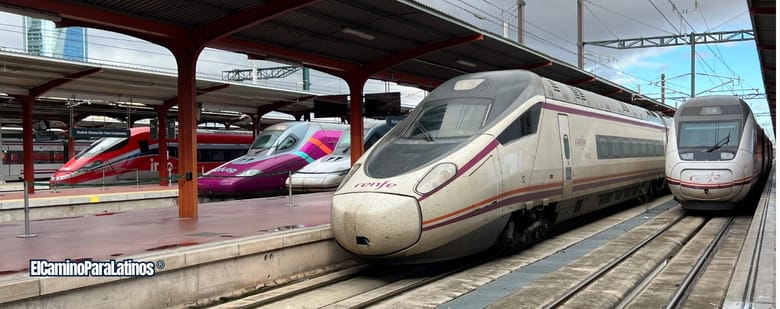 Trenes en el Camino de Santiago 2026