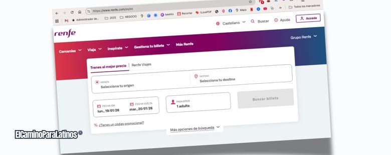 Trenes en el Camino de Santiago - RENFE