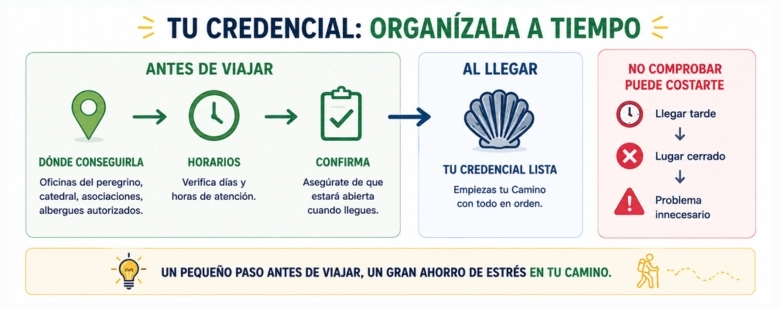 Recursos para el Camino de Santiago - Actualizado al 2026 10 Cómo conseguir y organizar la Credencial del Peregrino antes del Camino de Santiago