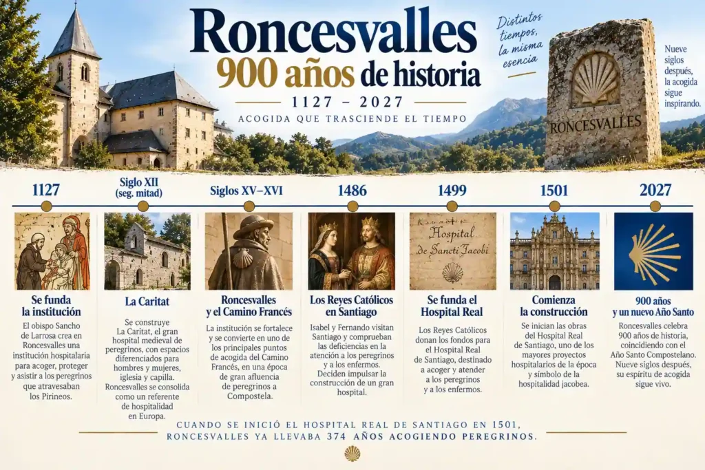 Roncesvalles
900 años de historia
1127 - 2027