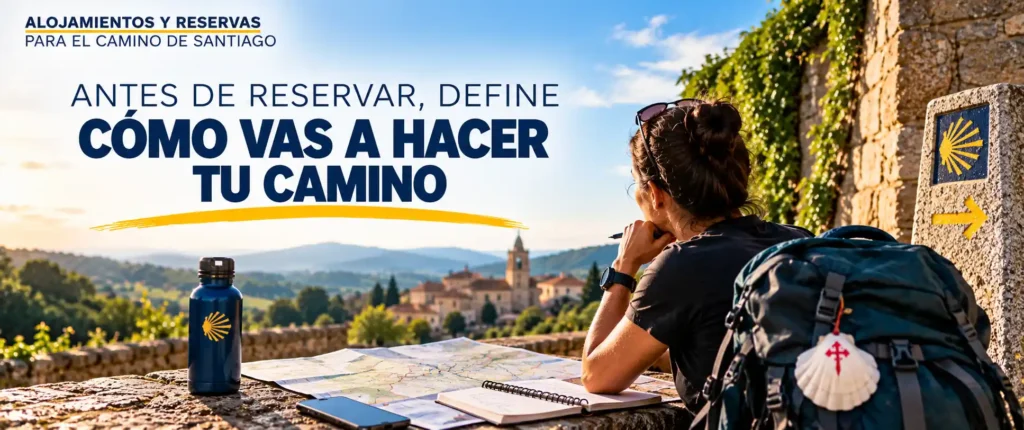 Alojamientos y reservas para el Camino de Santiago 2 Planificación de las reservas para el Camino de Santiago: itinerario, etapas y alojamientos.
